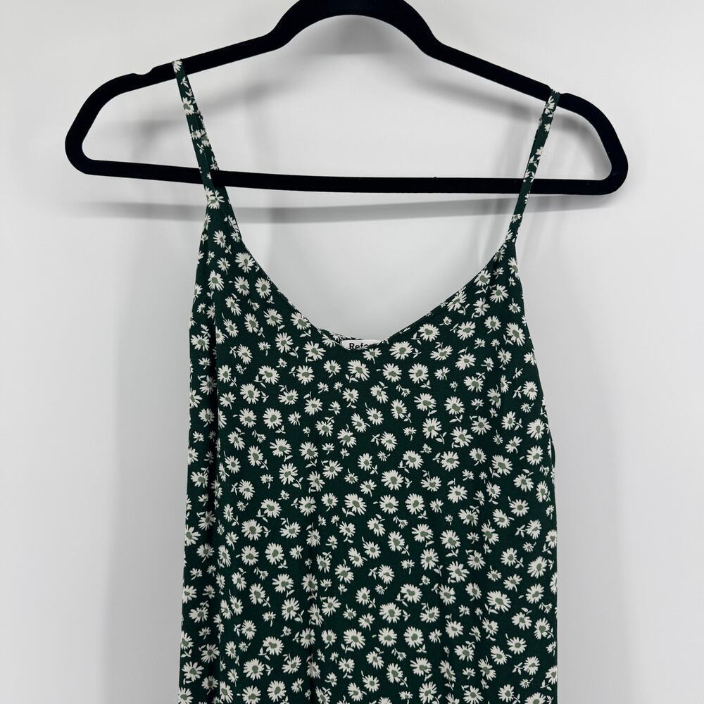 Reformation Crimini Slip Midi Dress Size 2 NWT $148 Green Ditsy Floral Summer - Picture 3 of 10